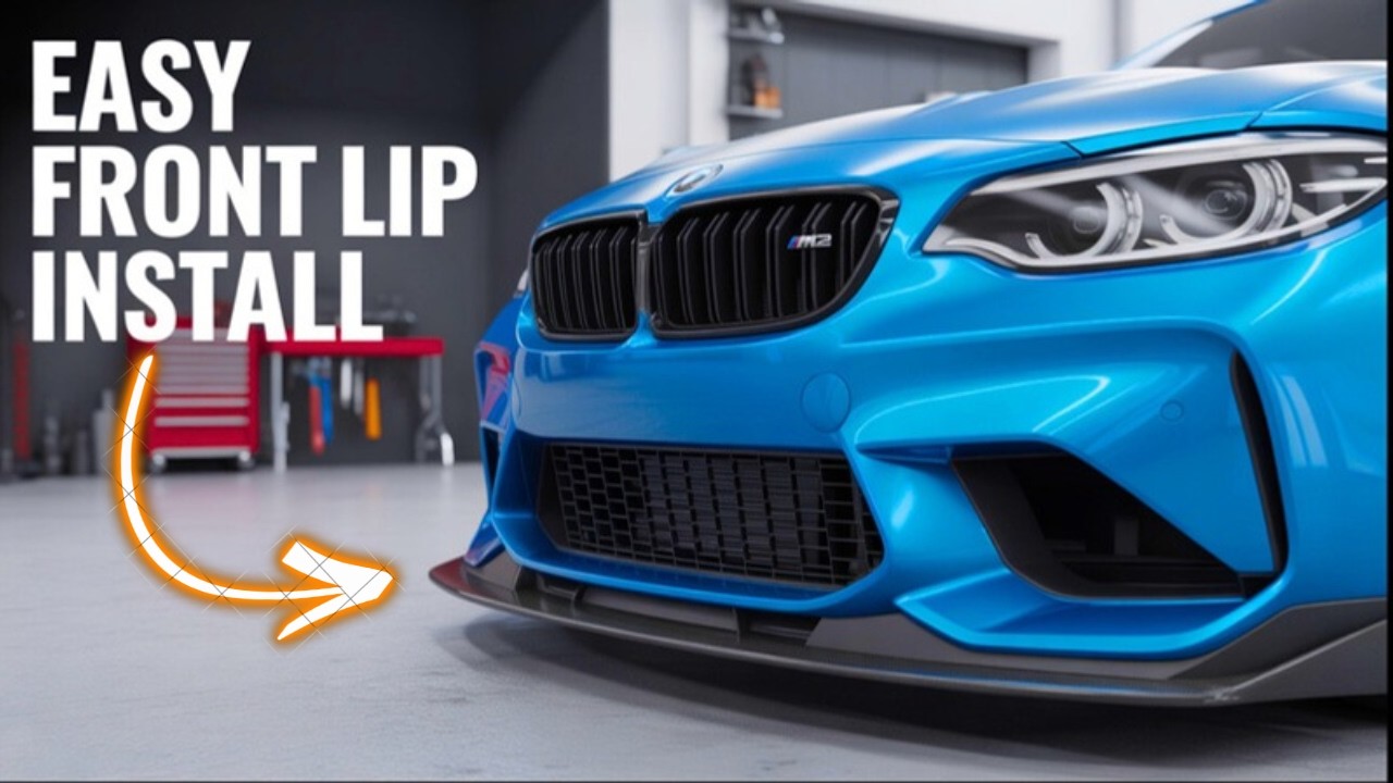 Install your BMW Lip PERFECTLY On Your OWN!