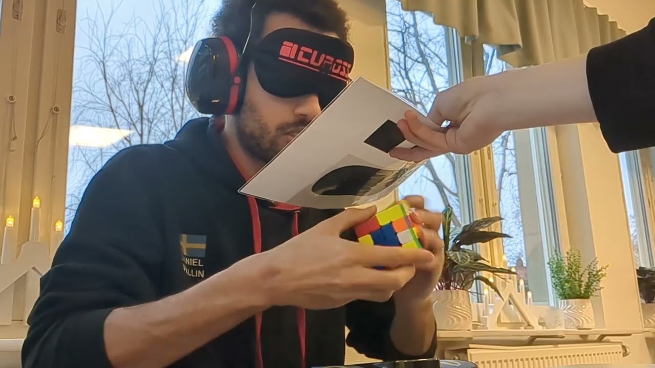 1:12.45 4x4 Blindfolded Swedish NR Single