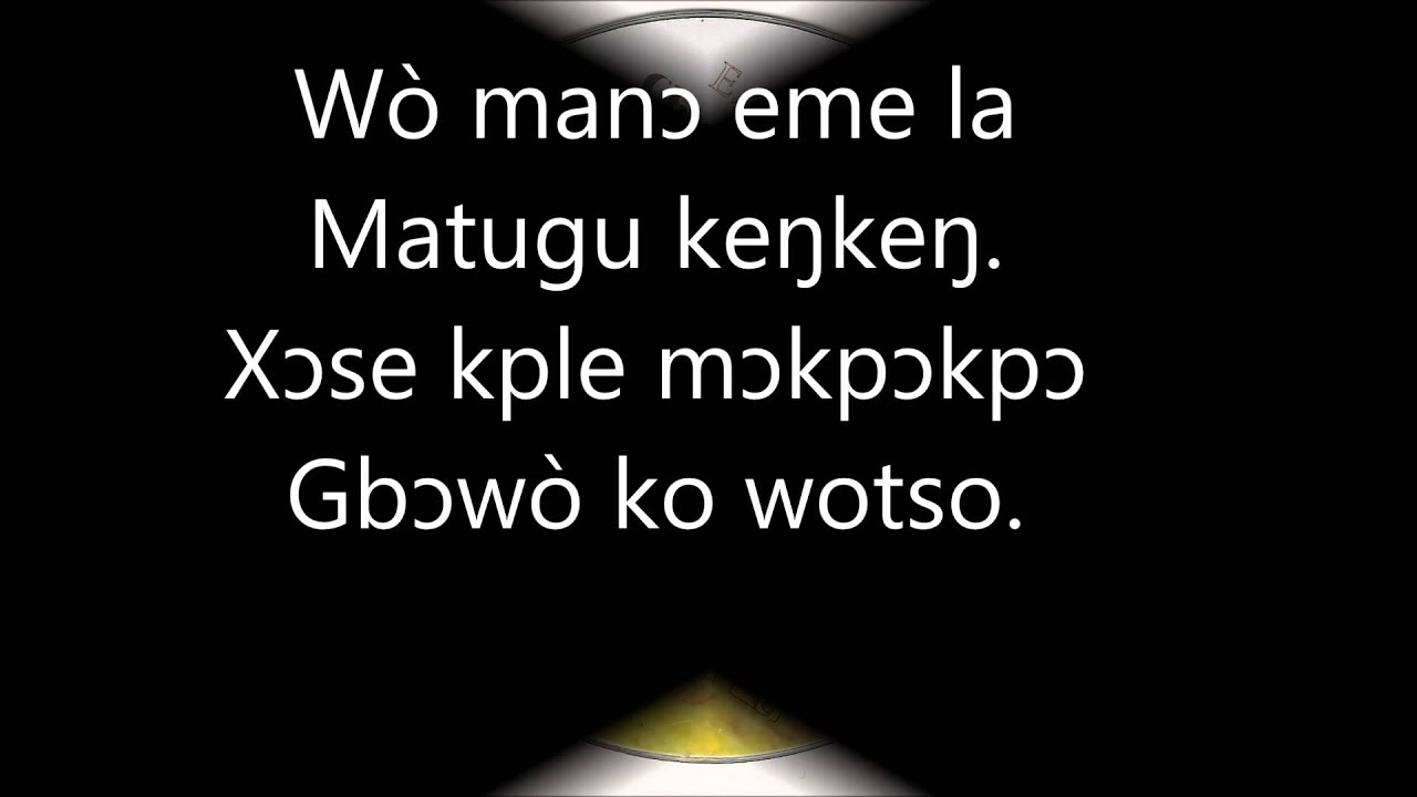 Wò ɣletivi nyui la,