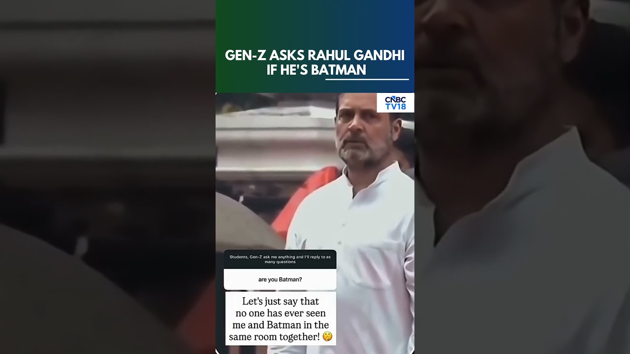 Batman Or Rahul Gandhi? | His Fun Reply During Gen-Z AMA Goes Viral | Cong | Student Protests | N18S