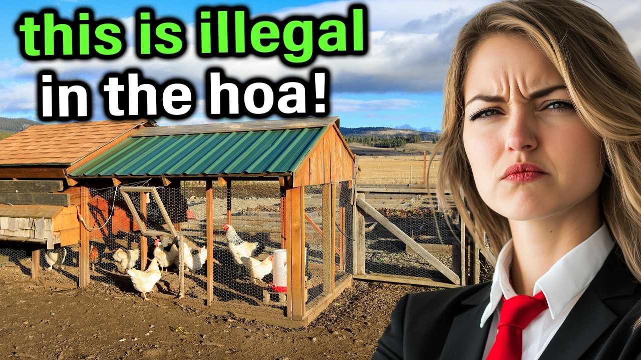 HOA Demands PERMIT for Chicken Coop on My Private Farm Property! I'm Not Even Part of the HOA!