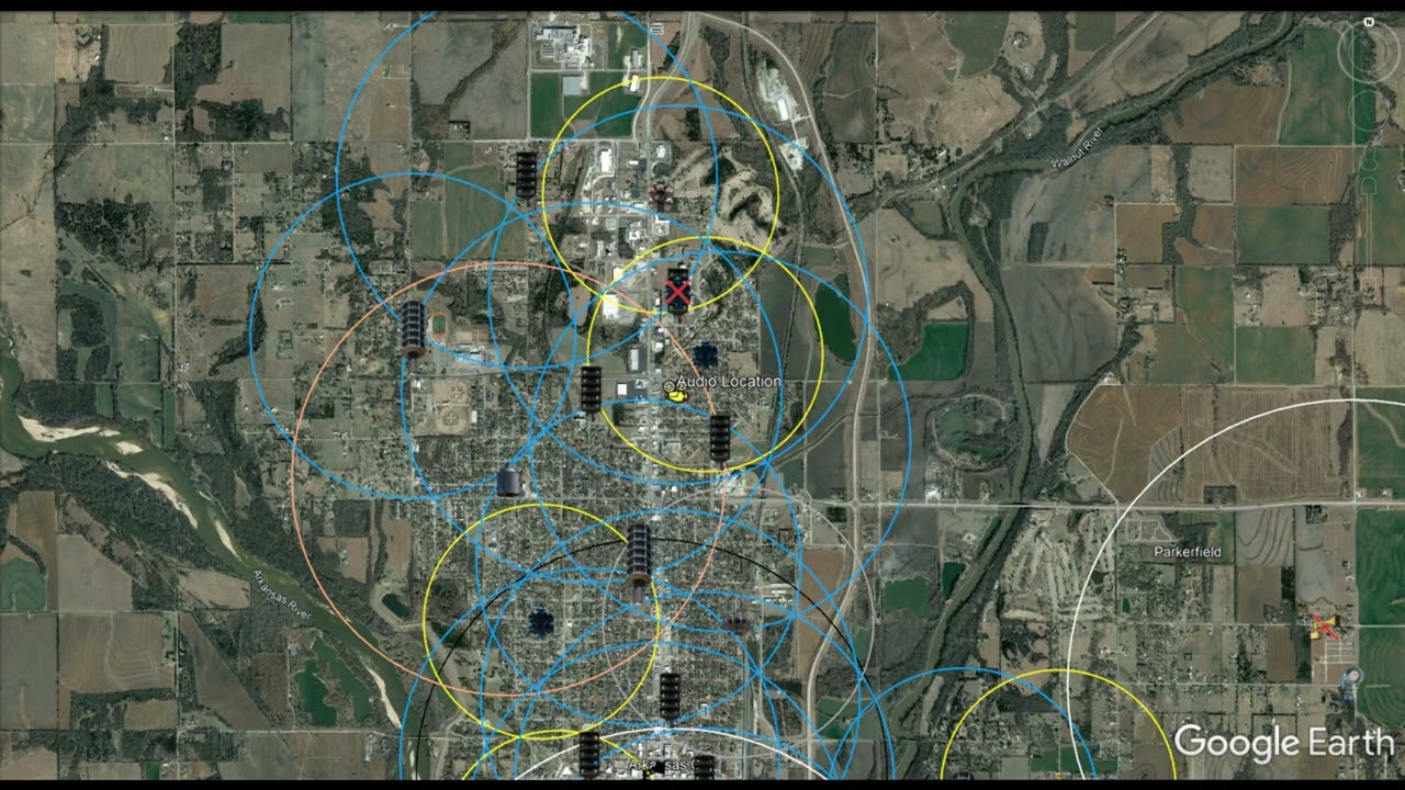 Arkansas City, Kansas Tornado Siren Ambiance #1 | 10/4/22