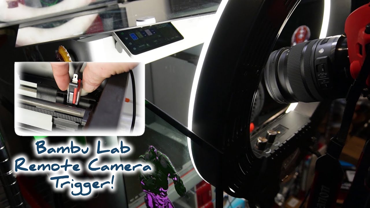 How to make a camera trigger for high quality time-lapses on Bambu Lab printers X/P