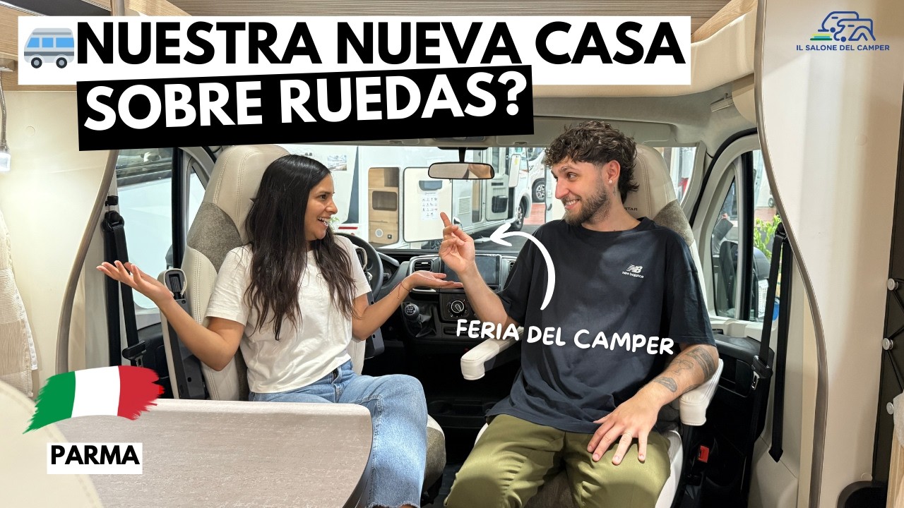 😱ENCONTRAMOS nuestra NUEVA CASA con RUEDAS?  |  🚐 Feria del Camper en Parma Italia 2025