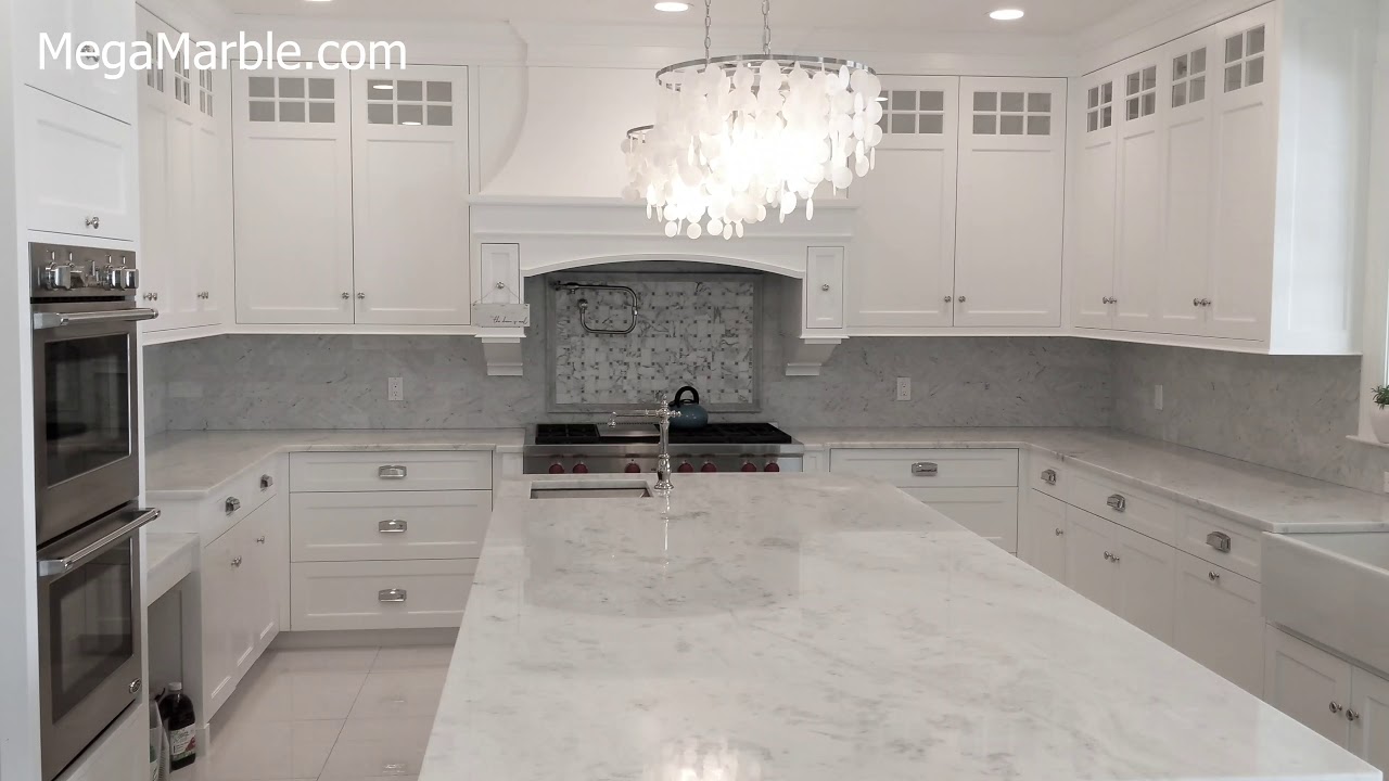 White Quartzite Countertops