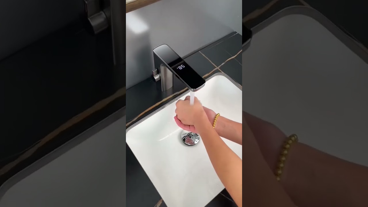 Sensor Basin Faucet #tap #faucet #bathroom #bathroomsink #fpy #fpyシ #goodthing #shorts