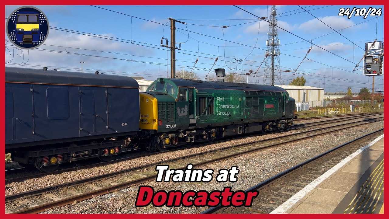 Trains at Doncaster Station | 24/10/24