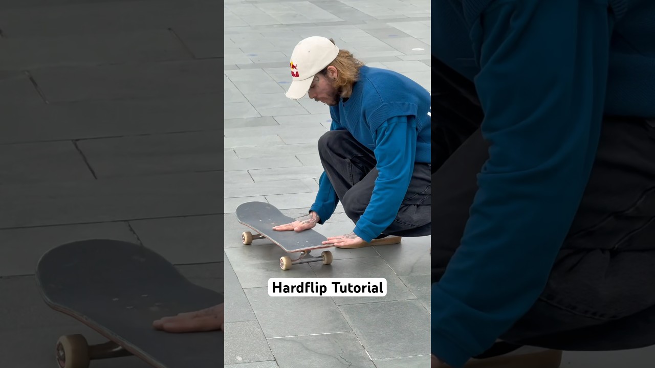Basically how to Hardflip Tutorial #skateboarding #tutorial #skating