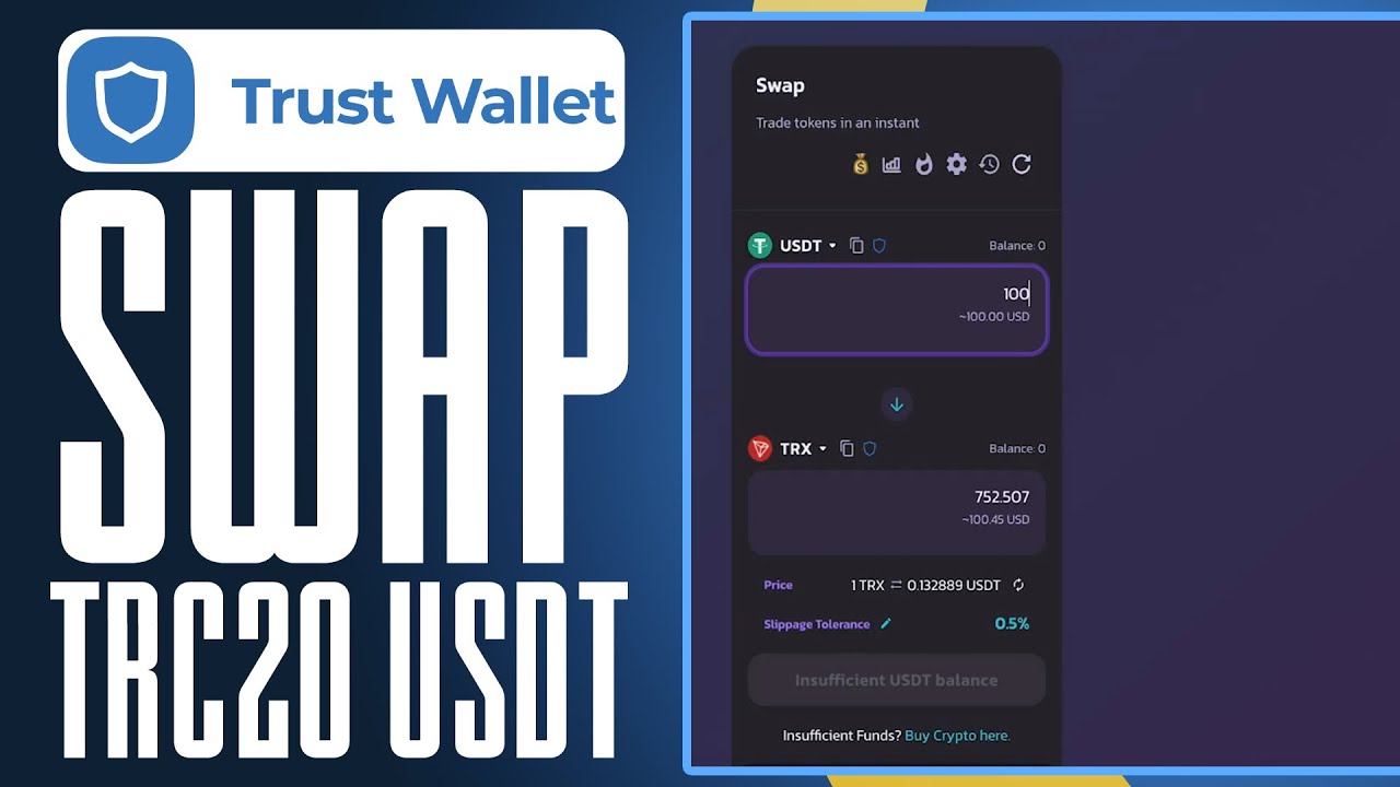 How To Swap TRC20 USDT In Trust Wallet (2025) Fast Tutorial