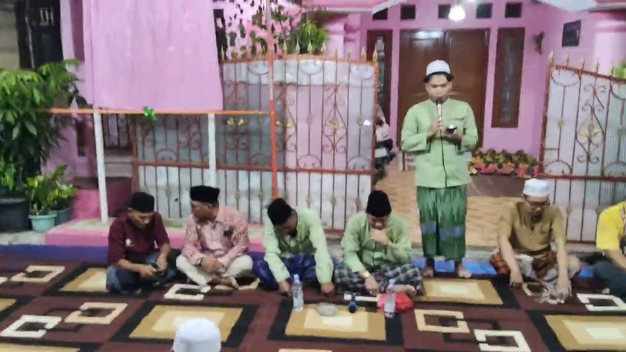 MC acara peresmian yayasan santritua | M Ilham | mahasiswa jurusan hukum ubara bekasi