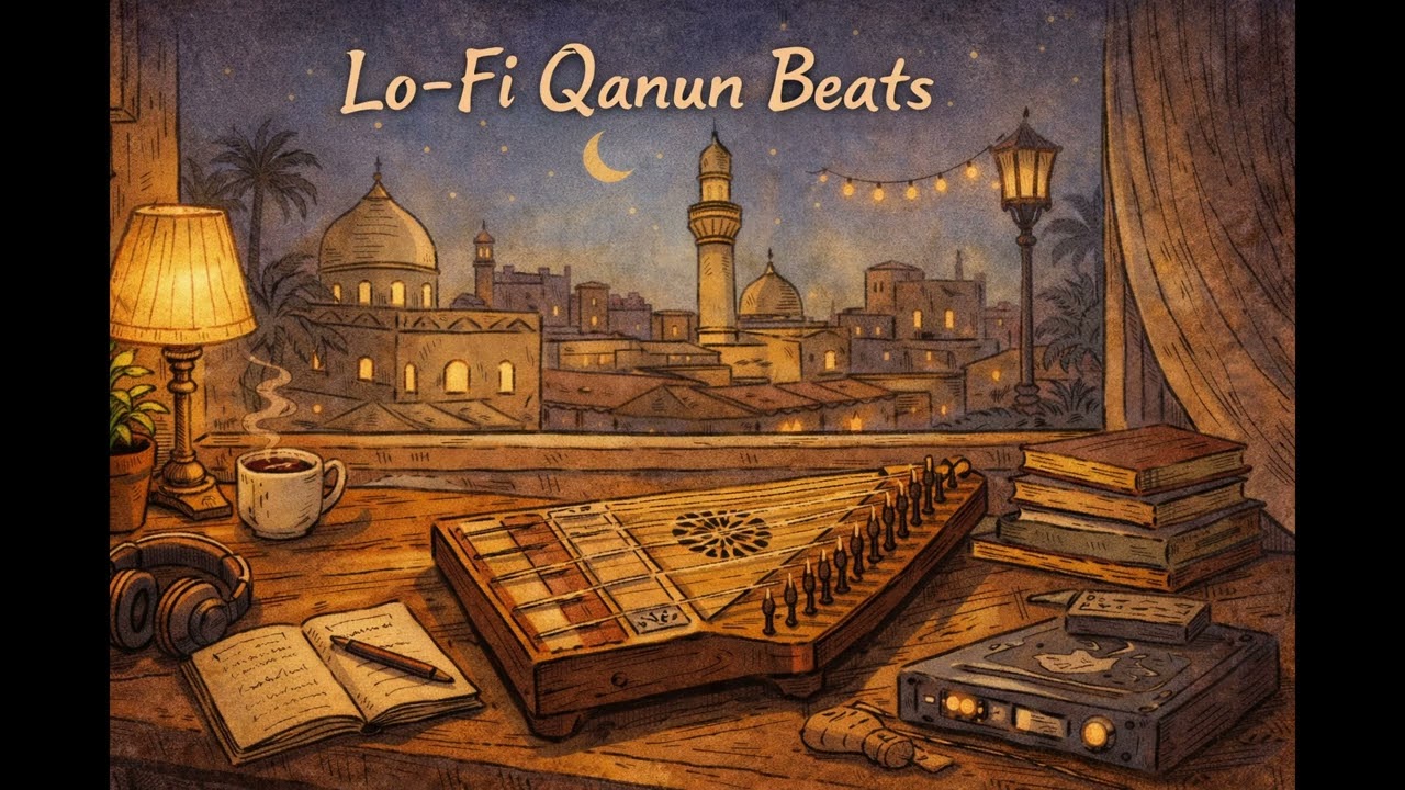 Qanun-Fi: Iraqi Lo-Fi Qanun Beat | Instrumental Study