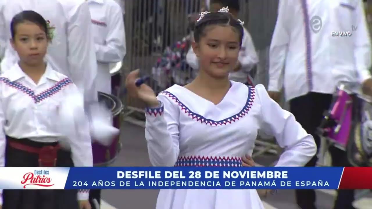 #EnVivo | Desfile del 28 de noviembre en Boquete, Chiriquí