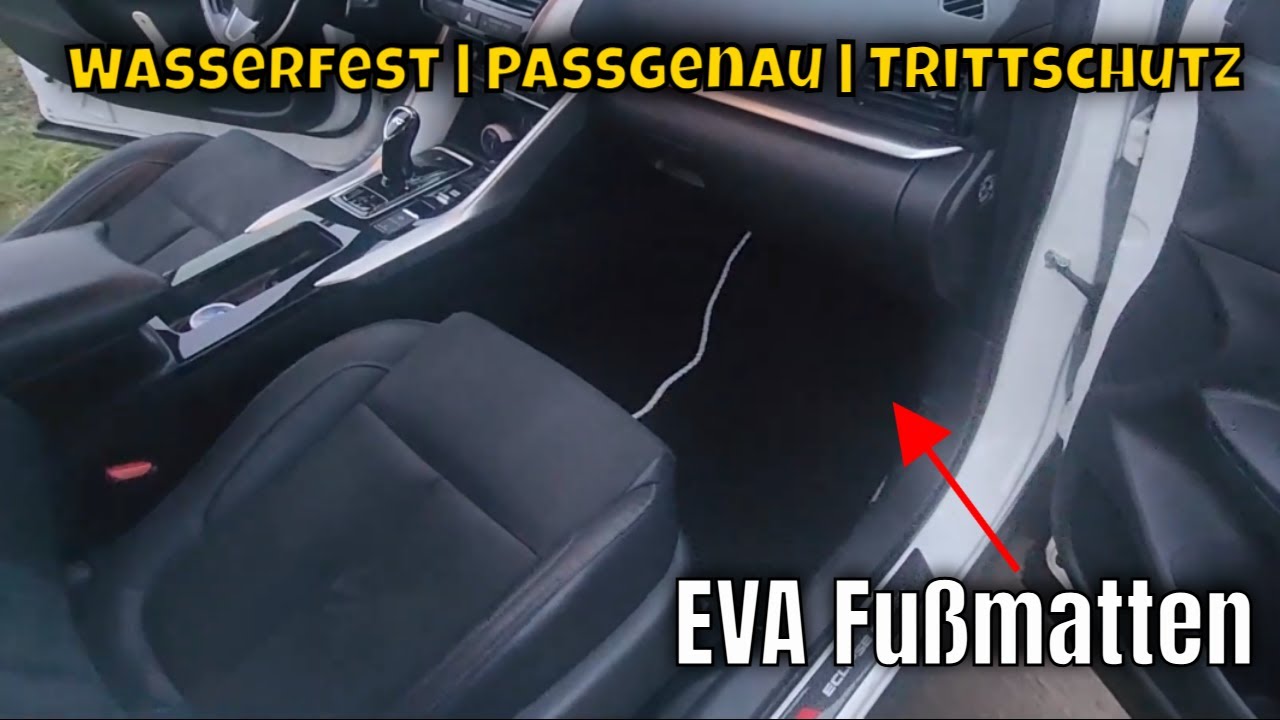 Ausprobiert: EVA Fu&szlig;matten&nbsp;f&uuml;r Mitsubishi Eclipse Cross & Hyundai Tucson