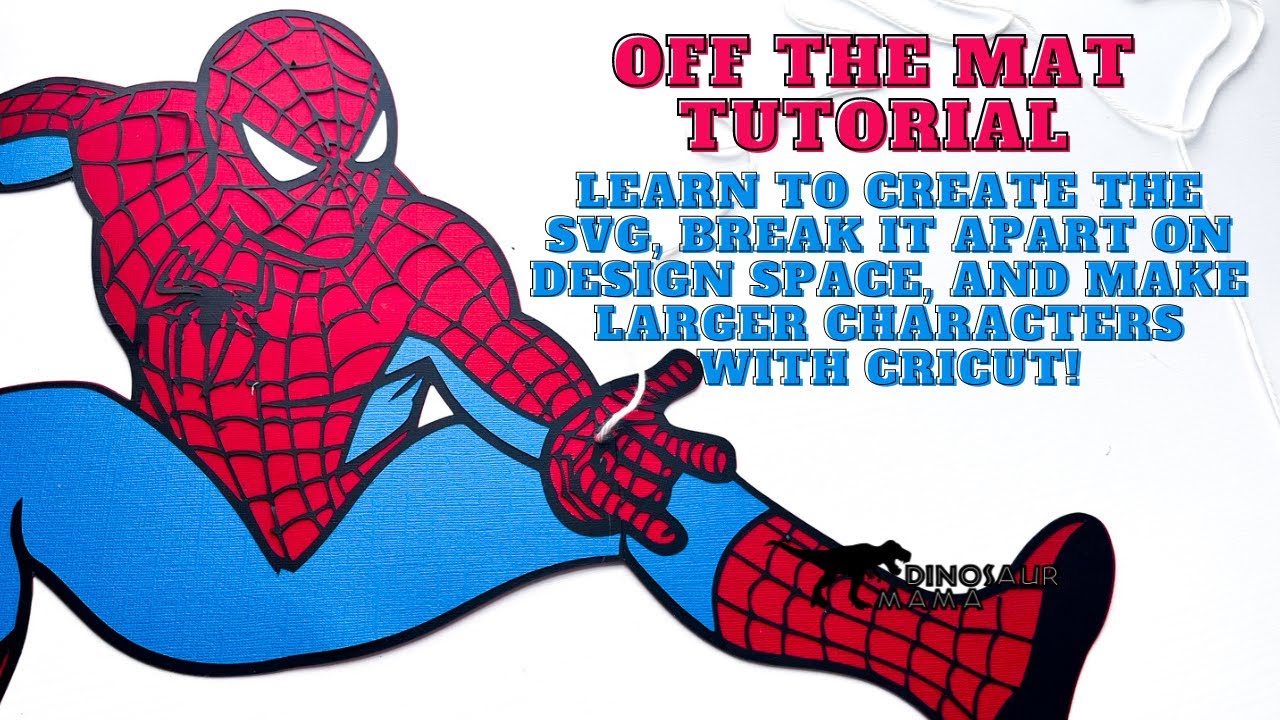 2023 Off The Mat Tutorial | How to Make a 22 inch+ Character with Cricut & the SVG for Free!