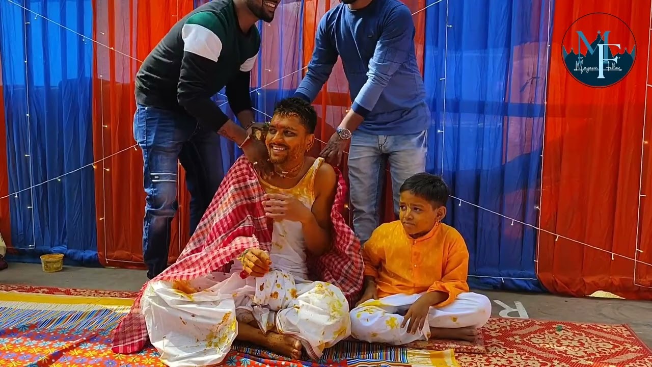 Haldi Ceremony || Vedic Marriage || Iskcon Mayapur