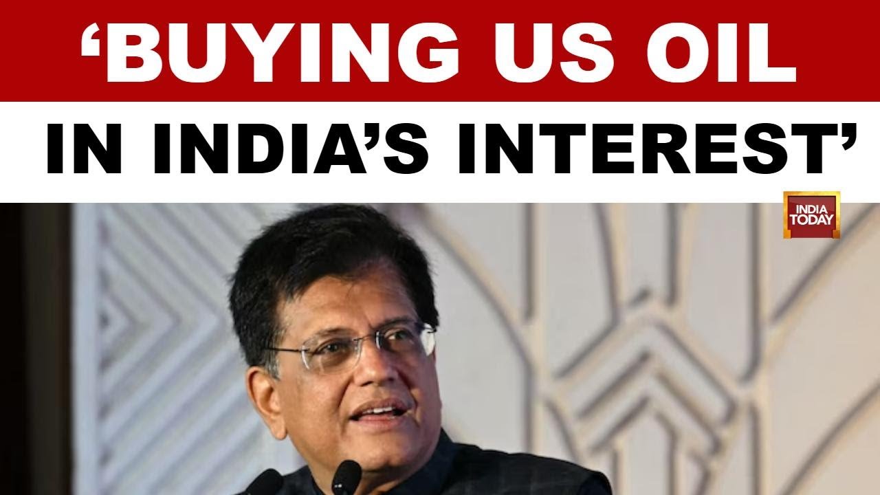 'Buying crude oil from US In India's strategic interest,' says Piyush Goyal | Russian Oil | US Deal