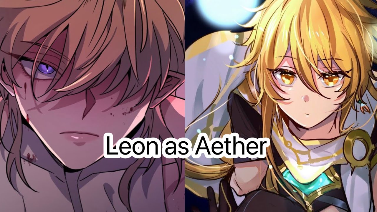 Dark Fall react to Leon as Aether || NOT PART 2|| cringe?rushed?|| it’s short sorry|| Nezuko VR