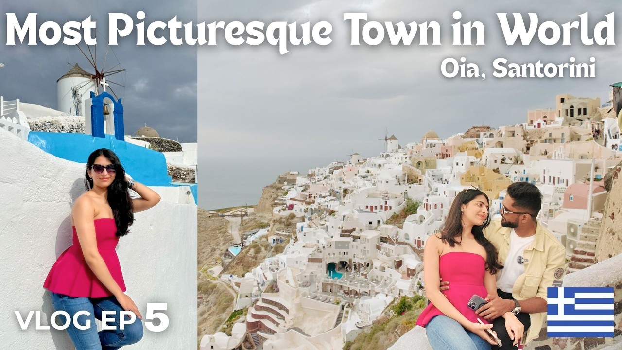You Won't Believe These Santorini Sunset Views WITHOUT CROWDS 😍 ! Vlog EP 5