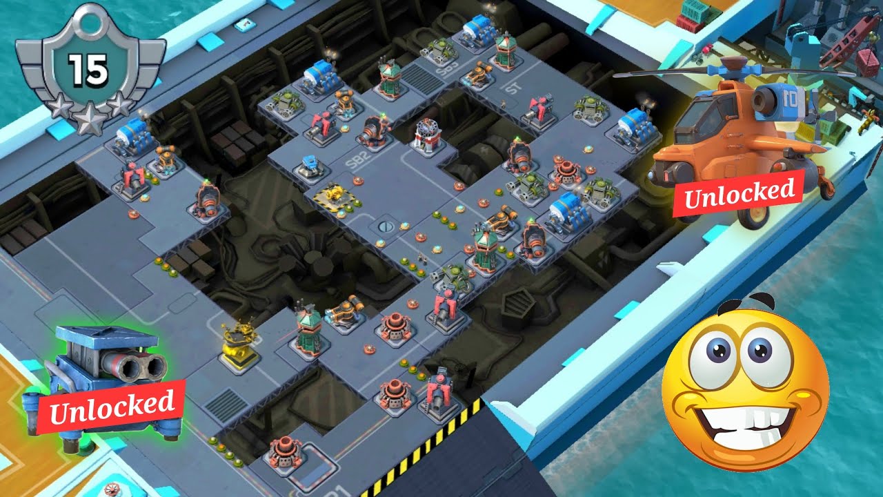 Вертолёт-ракета и другие существа разблокированы 🔓 #boombeach #boombeachwarships