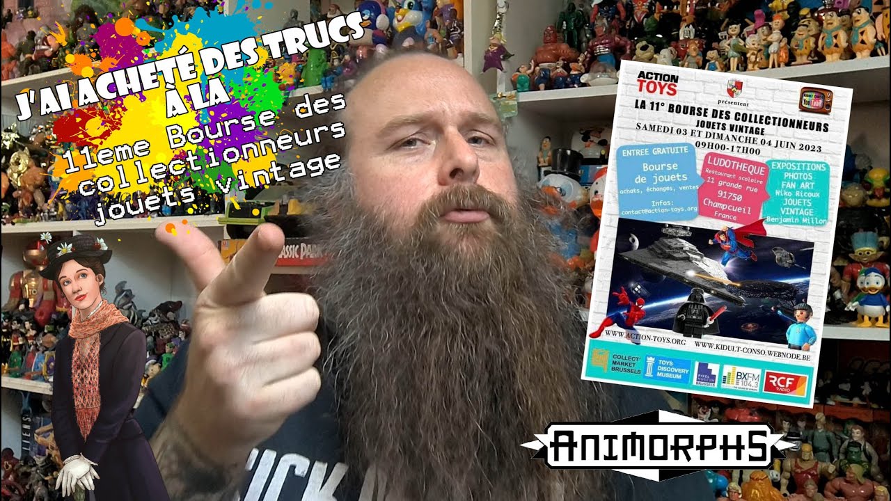 J'ai acheté des trucs à la 11ème bourse des collectionneurs de jouets vintage. @Kidultconso