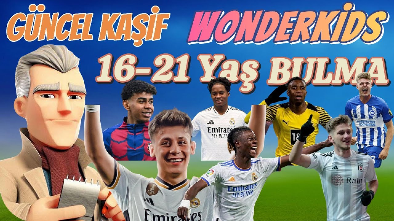 Osm Kaşif 2024 25 Wonderkids ve Wonderkids Adaylarını Bulma 16-21 Yaş Star Oyuncuları Keşfedin #osm