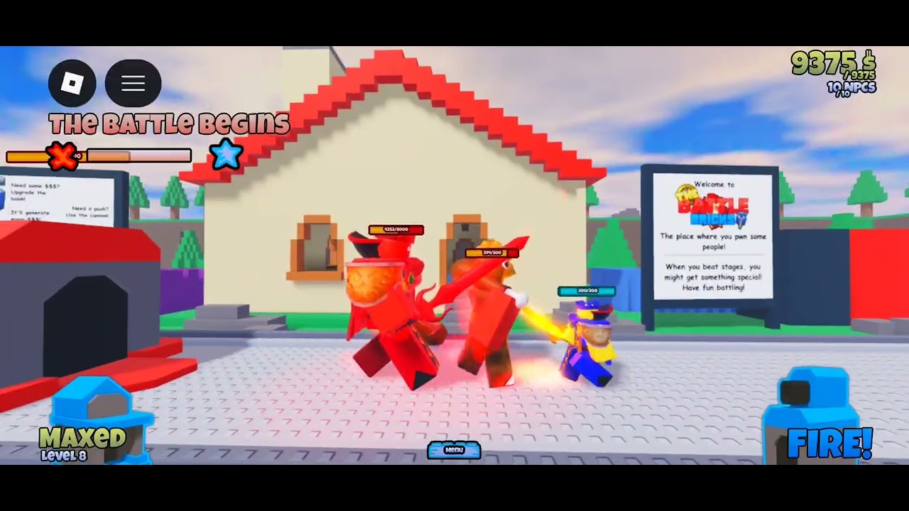 The Battle Bricks | Bosses VS Lil Bosses but the Lil Bosses come in waves of 10