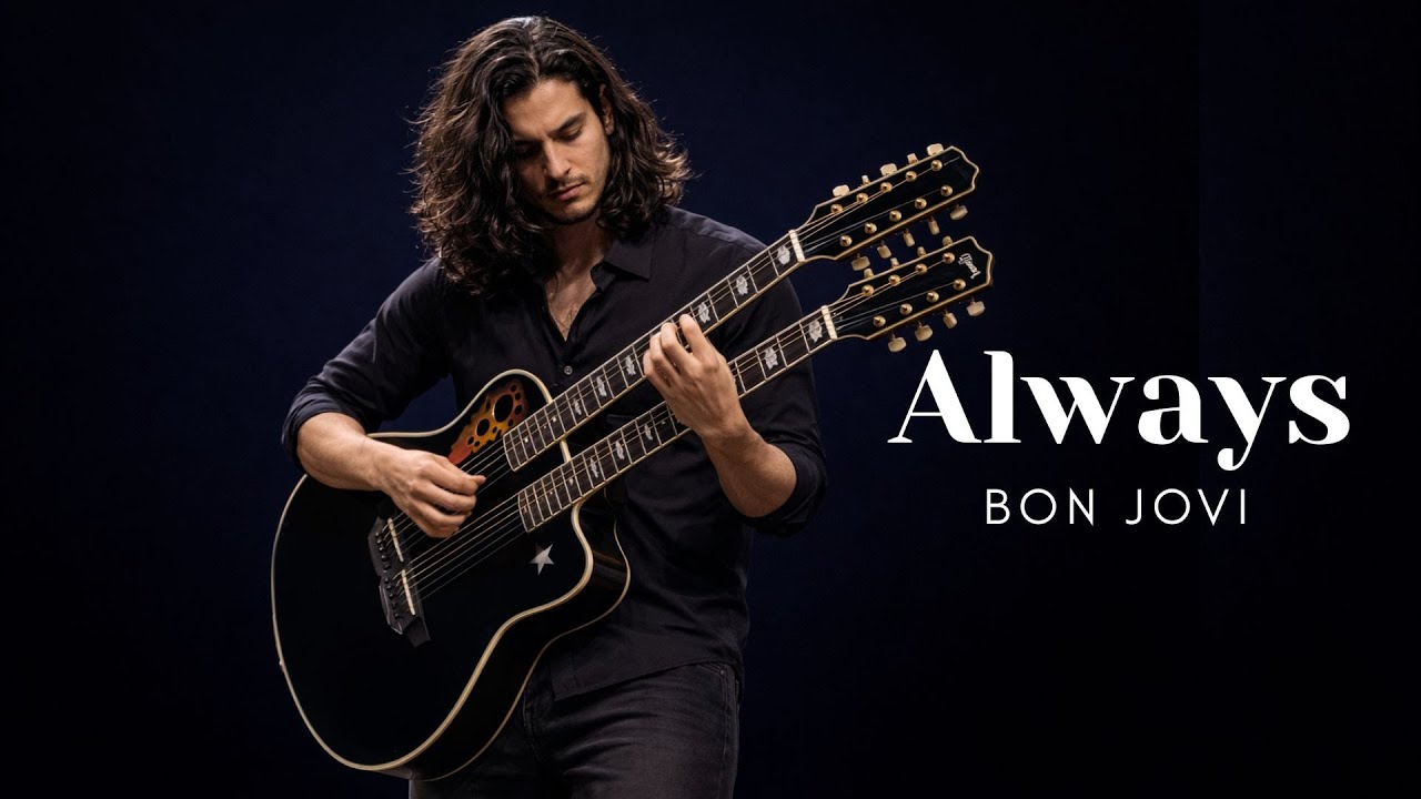(SLOW SPEED) Always – Bon Jovi | This Song Still Breaks Hearts - Fingerstyle Guitar Tutorial TAB