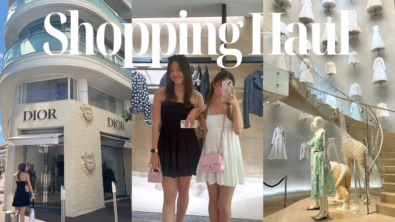 France Shopping Haul | beauty, clothes, bags & more