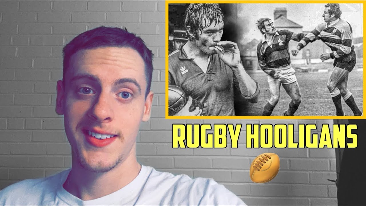 American Reacts to THE ERA OF RUGBY HOOLIGANS | OLD SCHOOL RUGBY PLAYERS WERE MANIACS!