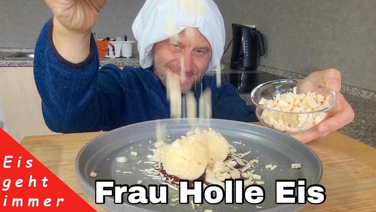 Frau Holles Schneeflöckchen Eiscreme 👉 traumhaft lecker!