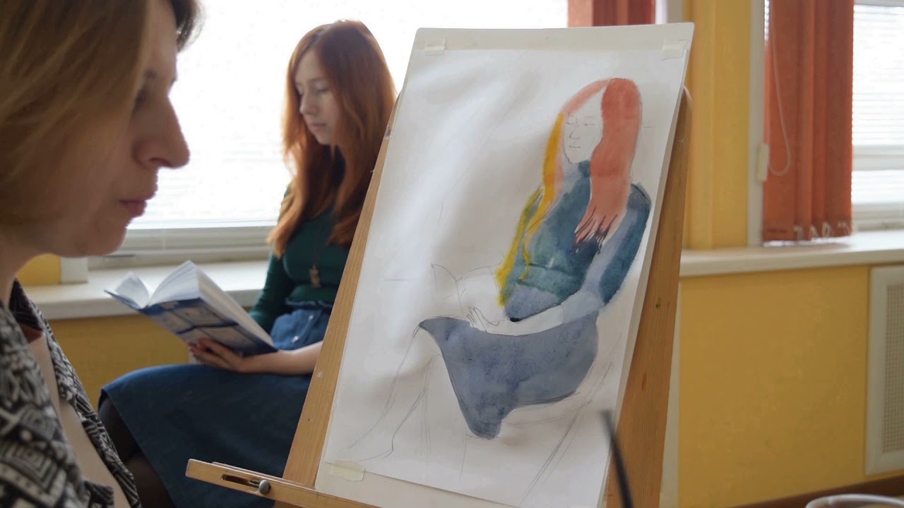 GorkySketch Урок №4: рисуем человека с натуры