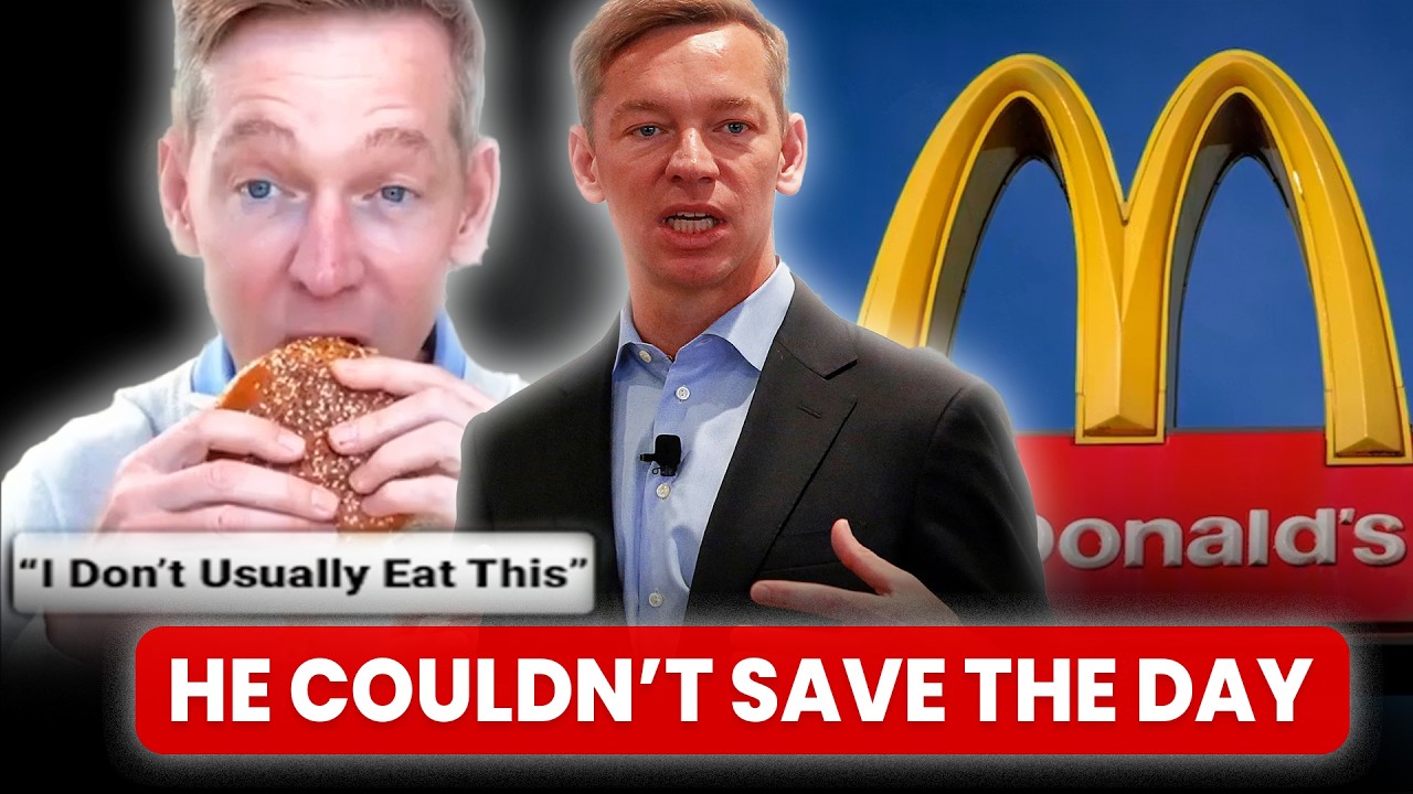 McDonald's CEO Hates His Own Burgers