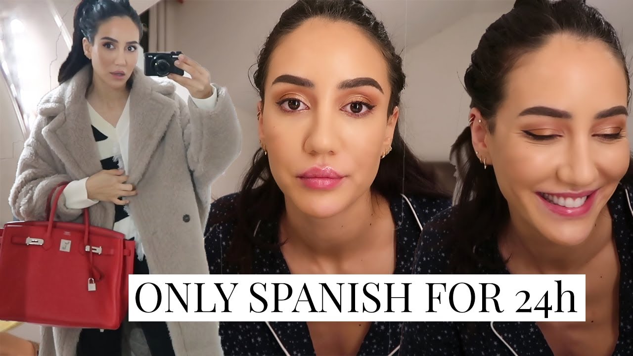 Only Speaking Spanish for 24Hours (With Subtitles) | Tamara Kalinic