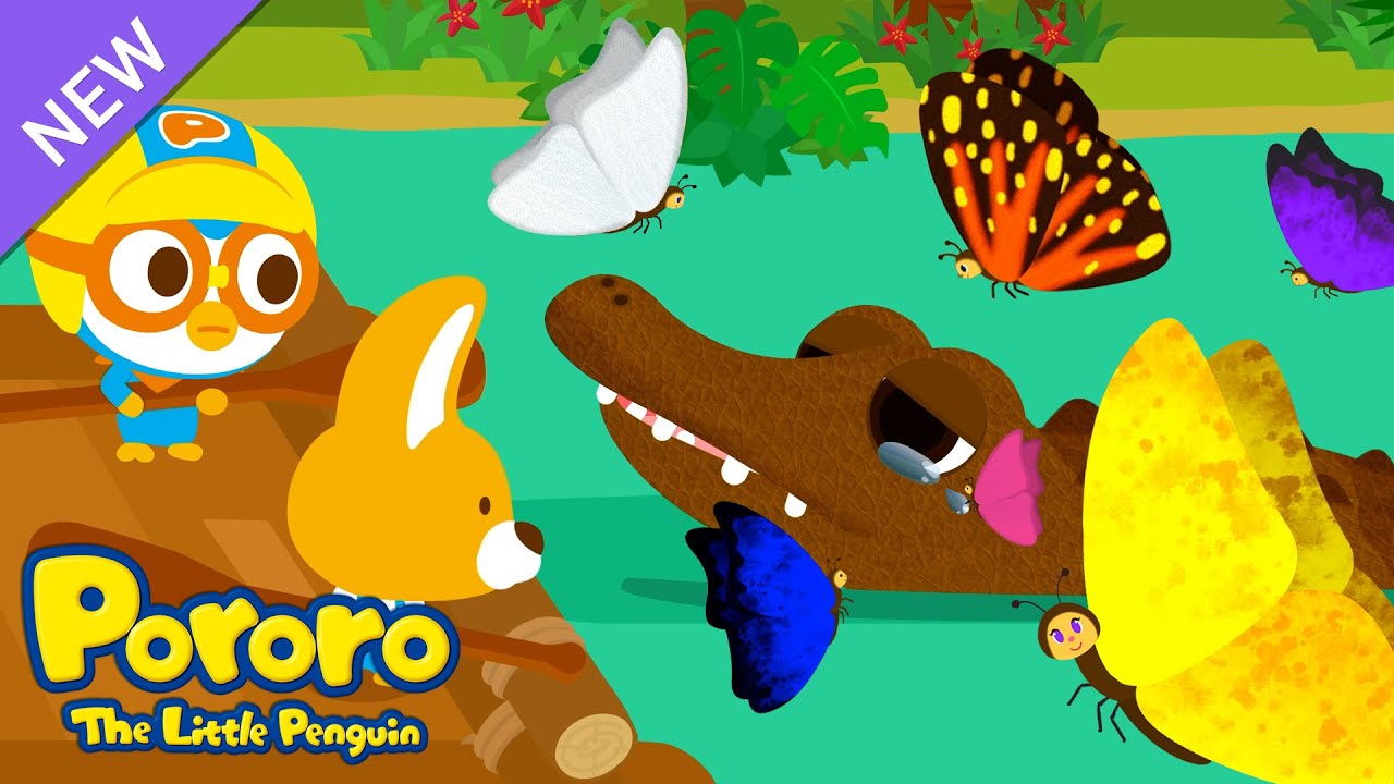 Pororo Amazon Adventure | Find the Baby Caiman Alligator's Family | Kids Animation & Cartoons
