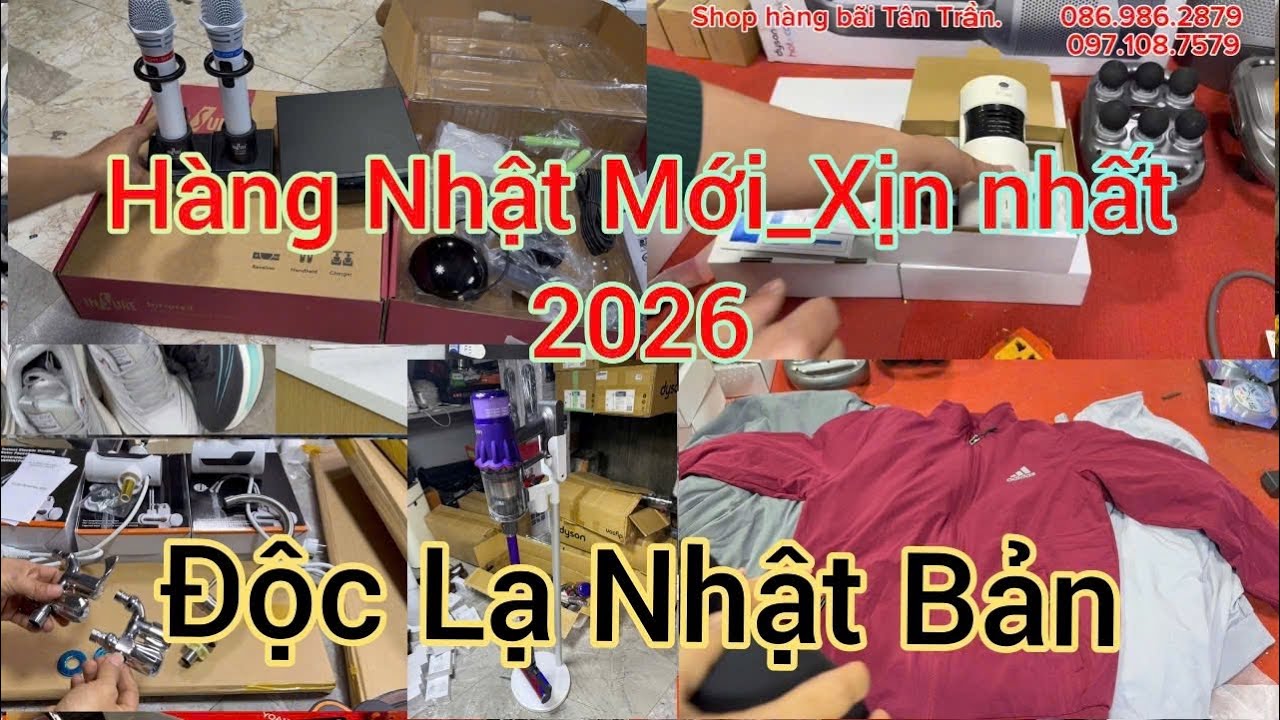 Em về lô hàng Nhật Xách tay xịn_Mới 100% nguyên hộp_Máy khử khuẩn-Virus_Áo gió Mỹ_Rất nhiều món hay…