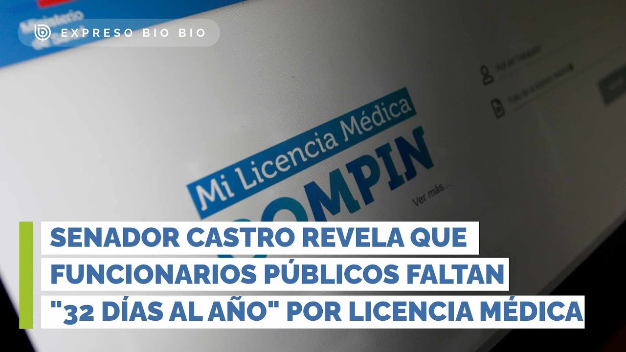 Senador Castro revela que funcionarios públicos faltan 