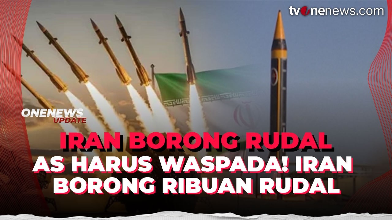 Ngeri! Iran Diam-diam Perkuat Militer, Borong 3.000 Rudal Dari Rusia | OneNews Update