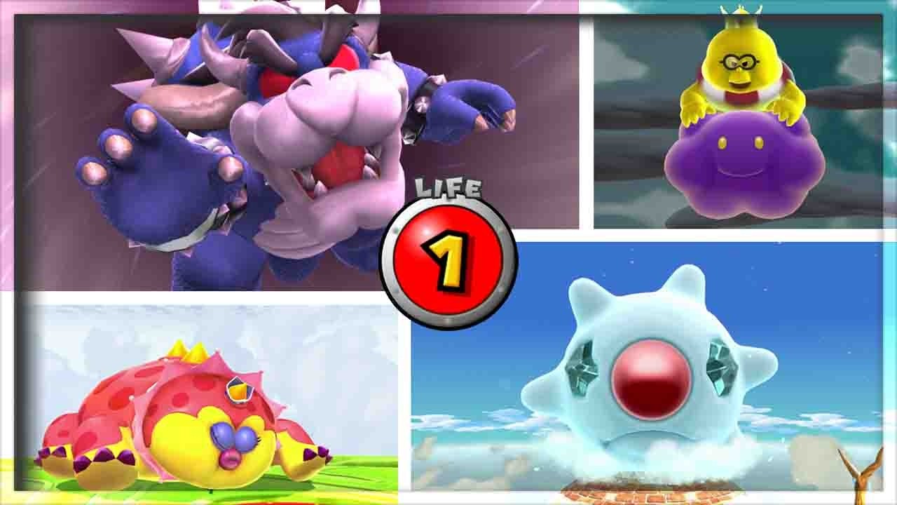 Super Mario Galaxy 2 - All Bosses (NO DAMAGE) (Nintendo Switch 2)
