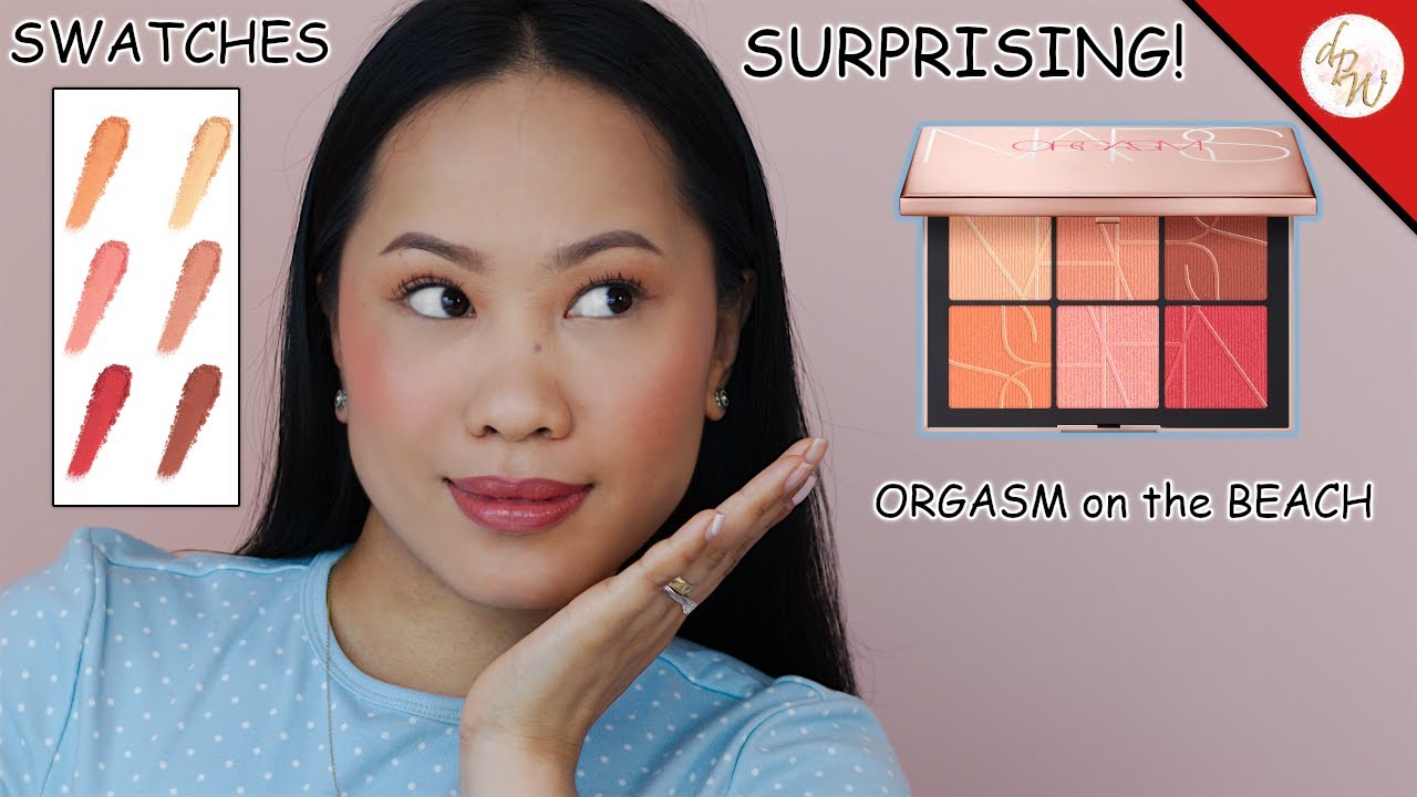 NARS ORGASM ON THE BEACH CHEEK PALETTE | REVIEW, DEMO, SWATCHES