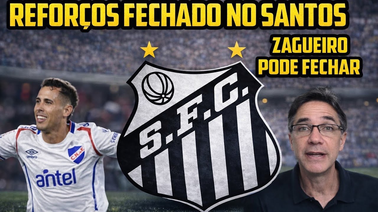 🚨 CHEGADAS DE VOLANTE URUGUAIO! VAGNER CONTA! ZAGUEIRO NO RADAR! NOTÍCIAS DO SANTOS