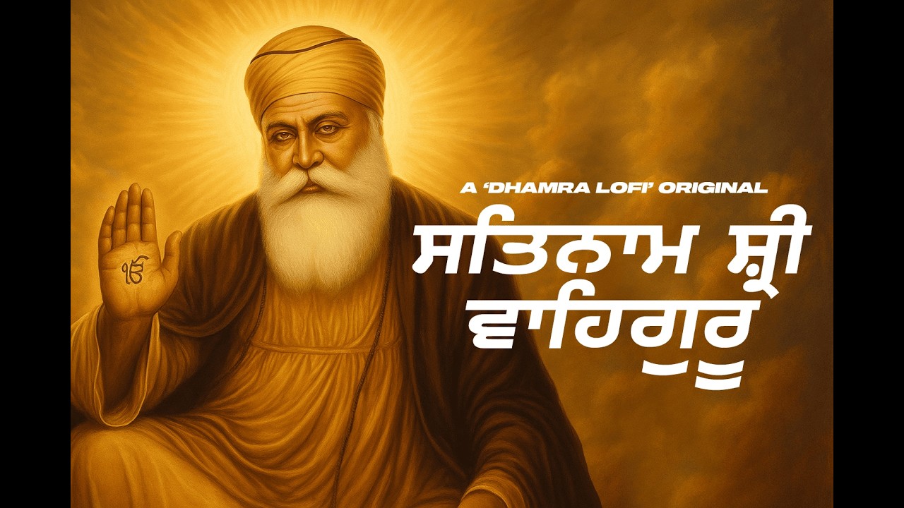 Satnam Shri Waheguru Lofi ✨ Soulful Gurbani Beats for Meditation | Dharma_Lofi