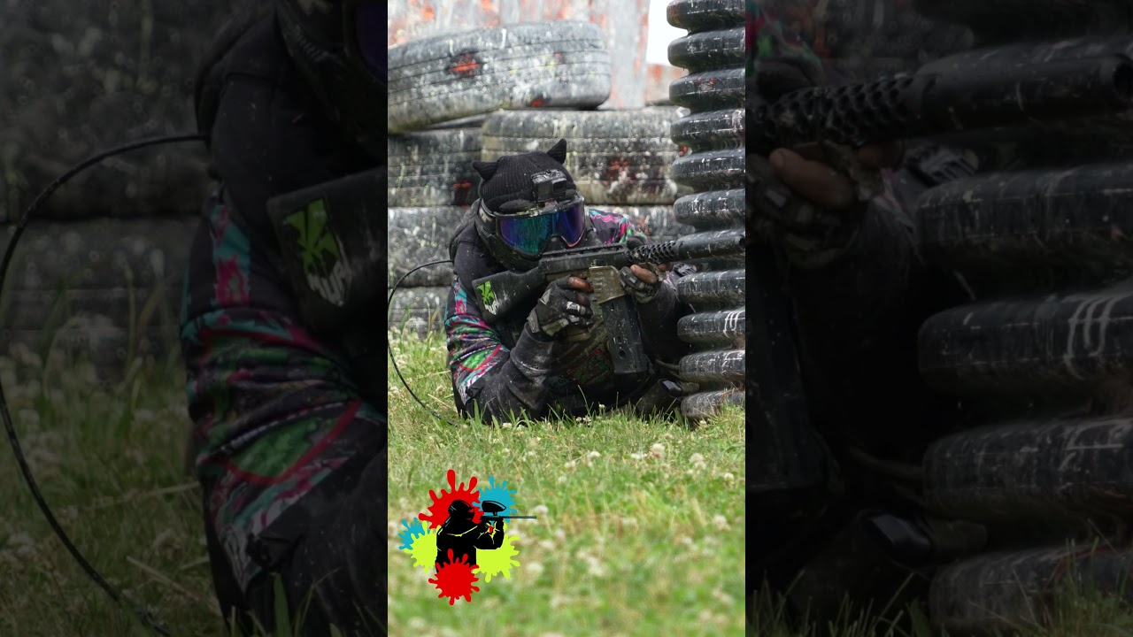 Would you try magfed paintball? #paintball #airsoft #magfed