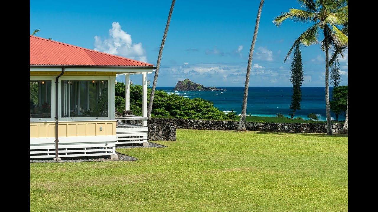 Secluded Coastline Oasis in Hana-Maui, Hawaii