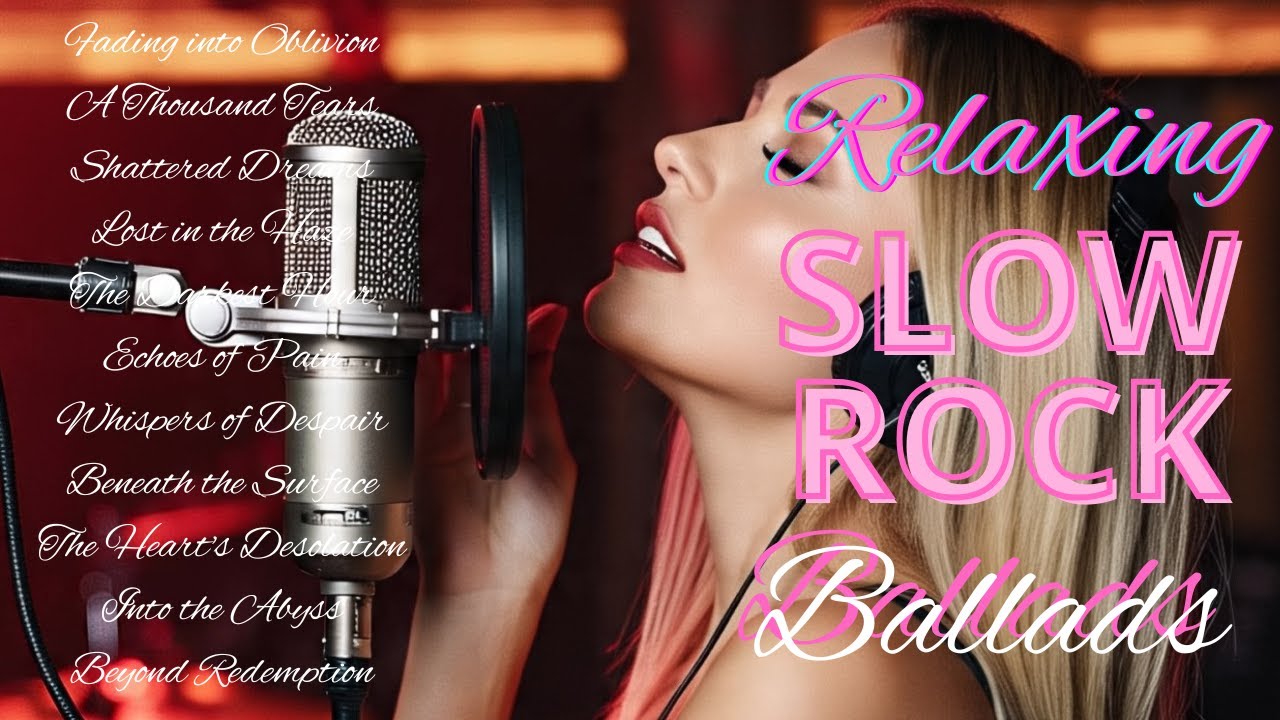 [RELAX Slow Rock Music 🎧] Soft Rock Hits & Ballads to Relax Your Mind and Calming Soul