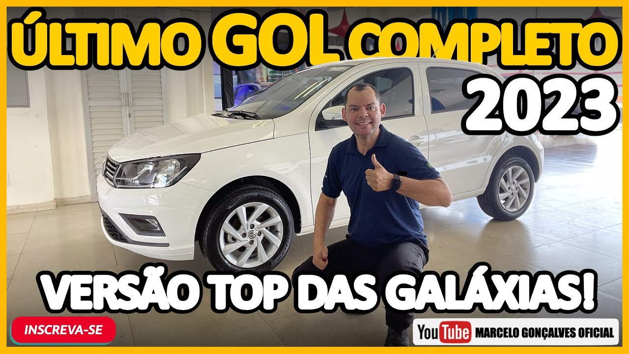 Gol 2023, o ÚLTIMO GOL COMPLETO antes de sair de linha!!! (4k HDR)