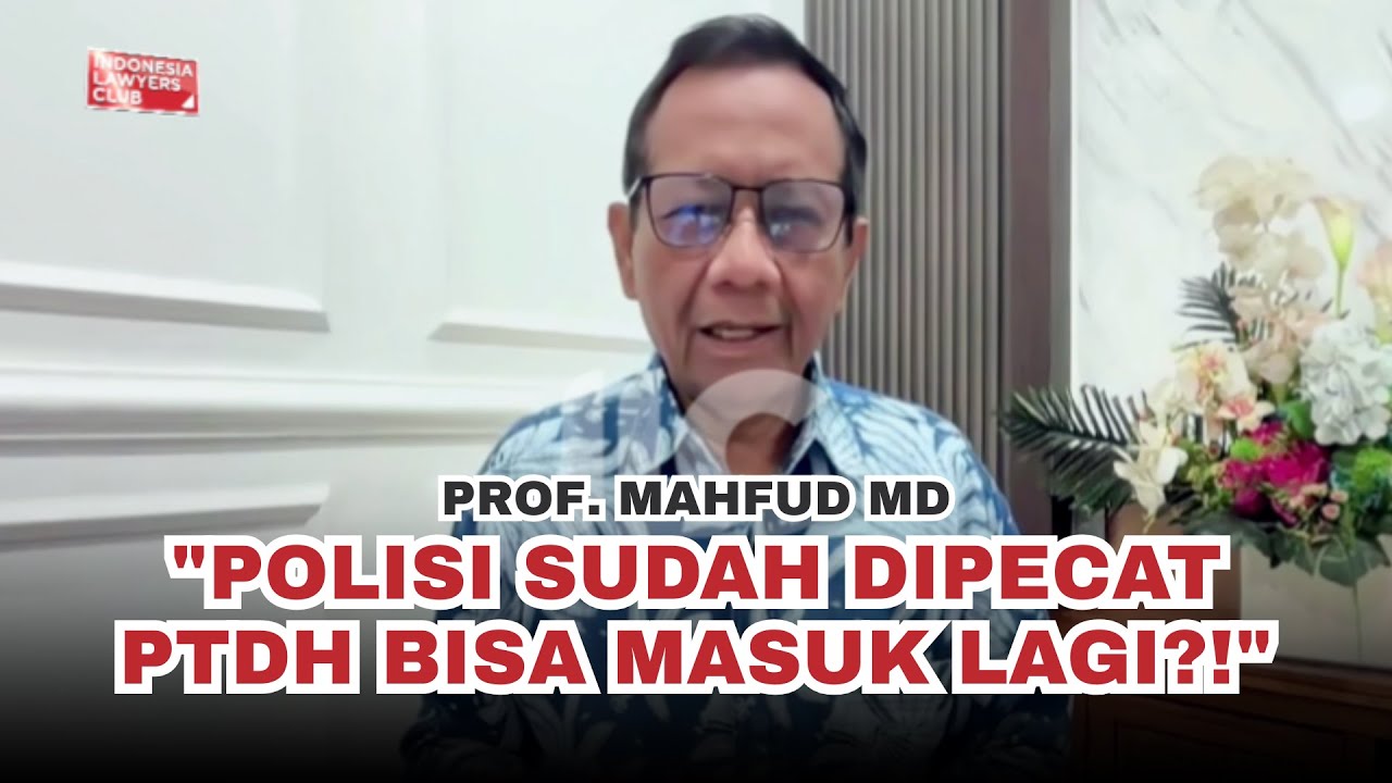 POLISI SUDAH DIPECAT PTDH BISA MASUK LAGI?!
