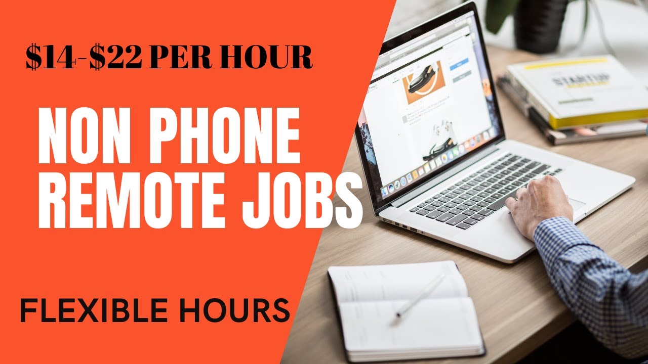 Non Phone Work From Home Jobs 2021| Flexible Hours| Hiring Now