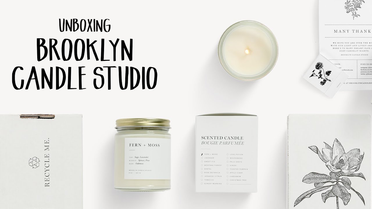 Unboxing Brooklyn Candle Studio