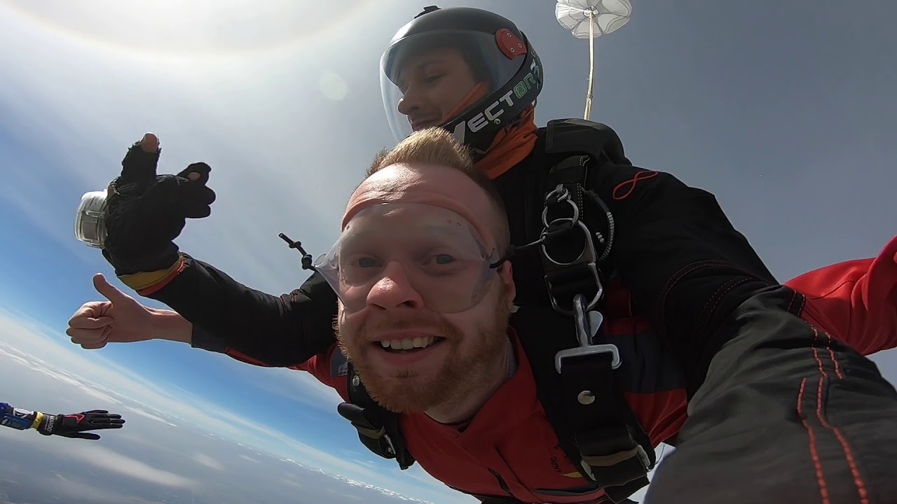 Skydive! My first jump from 4000m in Kaunas.