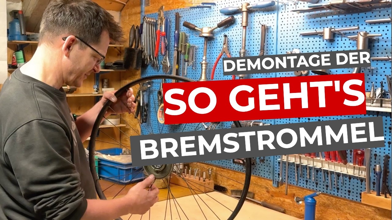 Trommel demontieren